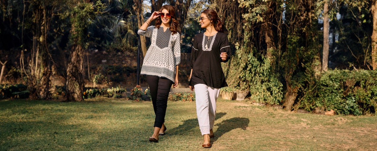 Rangriti Trending Kurti Styles